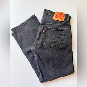 Levi’s Men’s 569 Loose Fit 30X30 Gray | Faded Black